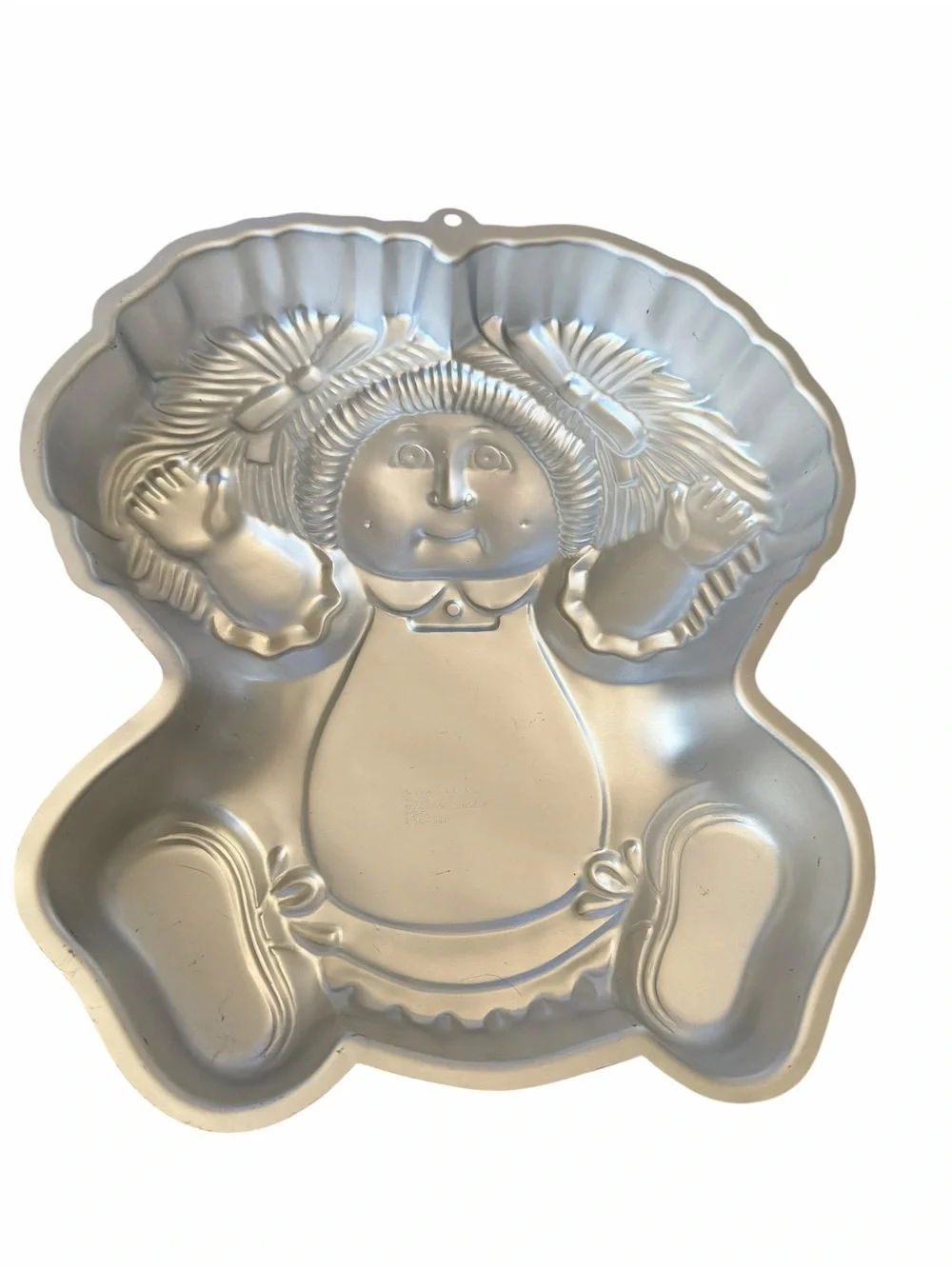 Vintage 1984 Wilton Cabbage Patch Kids Cake Pan Aluminum Mold 2105-384
